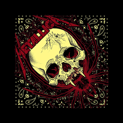 Šal METALLICA - SPIDER SKULL - RAZAMATAZ - B101
