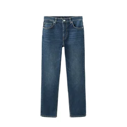 MANGO Kavbojke SOPHIA moder denim