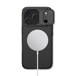Nillkin CamShield Pro Magnetic futrola za iPhone 17 Pro, MagSafe, crna