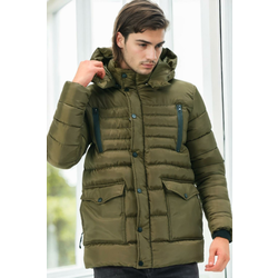 M8657 DEWBERRY MENS COAT-KHAKI-1