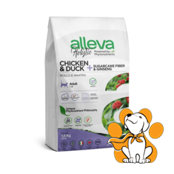 Alleva Holistic Cat Adult Chicken&Duck Neutered 1.5kg, Piletina i Pačetina