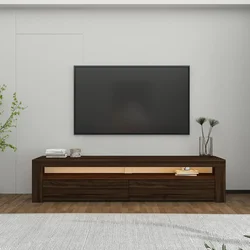 HANAH HOME TV polica Bati Walnut