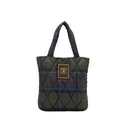 Barbour Nakupovalna torba Arlene mornarska/siva/oliva/rubin rdeča
