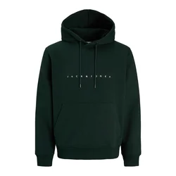 JACK & JONES Majica JJESTAR temno zelena