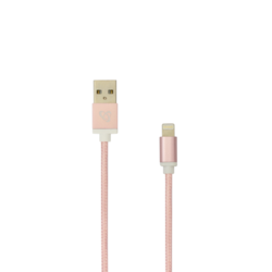 SBOX KABEL USB A Muški -> 8-pin iPh Muški 1.5 m Zlatno roza - Blister, (08-iph7-rg)