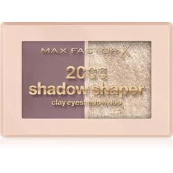 Max Factor 2000 Calorie Shadow Shaper duo senčila za oči odtenek 030 Shell Shadow 4 g