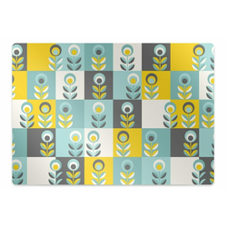 Decormat Podloga za stol Scandinavian pattern 140x100 cm 2 cm