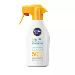 NIVEA SUN protect & play dečiji sprej sa rasprš. za osetljivu kožu SPF 50+ 300 ml
