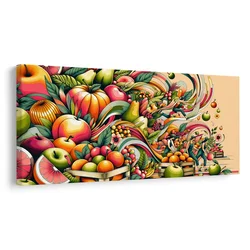Slika trgatev sadja - 200x100