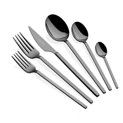 Hermia Set pribora za jelo, 36 komada, Crni