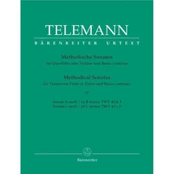 TELEMANN:METHODICAL SONATAS VOL.4