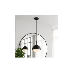 BRILAGI - Luster na sajli COSMO 1xE27/60W/230V prečnik 18 cm crna
