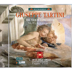 TARTINI:THE VIOLIN CONCERTOS VOL.15 2CD