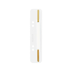 Esselte Leitz sponka za mapo za 6+8 cm, pp, bela, 250/1 37100101
