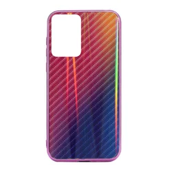 Maska Carbon glass za Samsung S20 Plus/ G985F, Roze