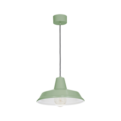 Luster na sajli CLASS 1xE27/15W/230V, zelene boje