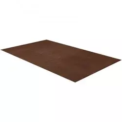VEVOR Preproga ploščice 610x610x5 mm temno rjave