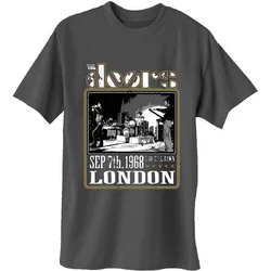The Doors LA California Charcoal Grey L Majica