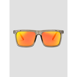 CHPO Bruce Grey Sunglasses red mirror