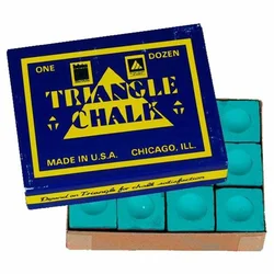 Kreda Triangle zelena 12 komada