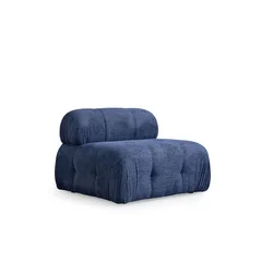 Atelier del Sofa Fotelja Petite O1, 108 x 108 x 83 cm, 95 x 95 x 75 cm, Teget