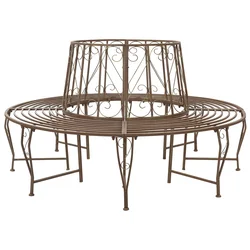 Klupa pod drvetom 8-Broj sjedala O 160 x 89 cm Čelik