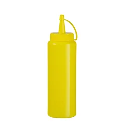 Dozirna steklenica, HENDI, 0,2 L, rumena, ?50x(V)177 mm