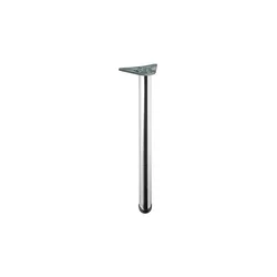 Noga za nameštaj fi 60x820mm inoks GTV
