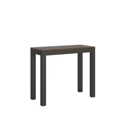 Ityhome Ityhome 90 x 77 konzolna miza rjava, (20847633)