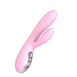 BOSS SERIES Vibrator sa dodatkom za klitoris, 10 funkcija, Roze