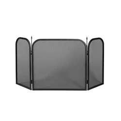 Paravan za kamin 100x50cm trostrani