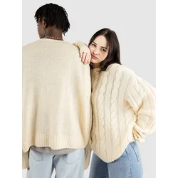 Urban Classics Boxy Pulover sand
