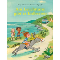 Am Leuchtturm gibt es Erdbeereis