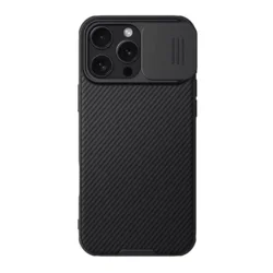 Maska za telefon Nillkin CamShield Pro Magnetic za iPhone 16 Pro, Crna