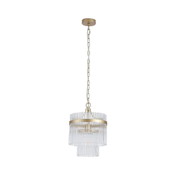 Searchlight 11200-1GO - Luster na lancu LARA 1xE27/60W/230V