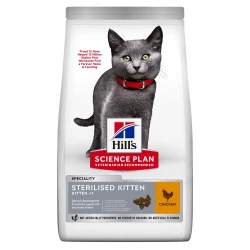 Hills Science Plan Sterilised Kitten piščanec - 7 kg