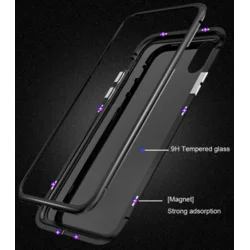 Maska Magnetic za Huawei P40 Lite/Nova 6 SE crna