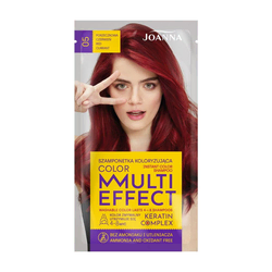 Joanna Multi Effect Color Keratin Complex šampon - 05 Ribez rdeča 35 g