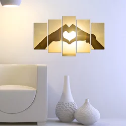 Wallity Slika iz 5 delova