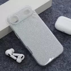 Maska Crystal Dust za iPhone Air srebrna