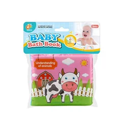 Baby knjiga za kupanje – mekana edukativna knjiga za djecu