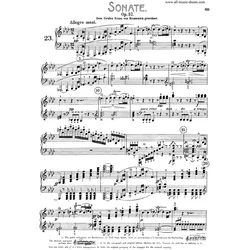BEETHOVEN: KLAVIERSONATE OP. 57 APPASSIONATA NOTE