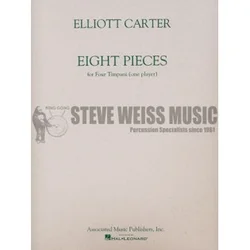 CARTER note: EIGHT PIECES,TIMPANI