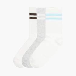 Cropp - 3 pack čarapa - white