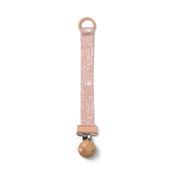 Elodie - Lesena priponka za dudo. Monkey Sunrise Pink