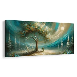 Slika meditacija pod drevesom življenja - 200x100