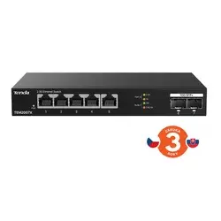 Svič 2.5Gbps 5-port Tenda TEM2007X Metal case/2x10G SFP+