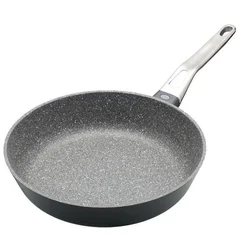 MasterClass Ponev za cvrtje, 28 cm, sivo srebrna