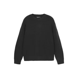 Pull&Bear Pulover črna