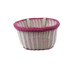 Korpa za bicikl roze
